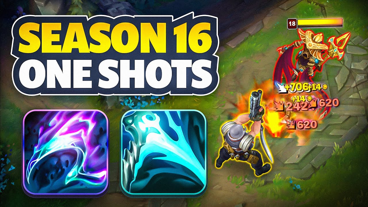 *NEW* TRUE ONE SHOT GANGPLANK BUILD! ONE BARREL = ONE KILL