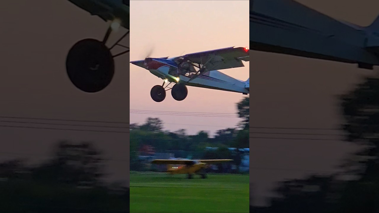 Backcountry BOSS Cub STOL Landing at Airventure 