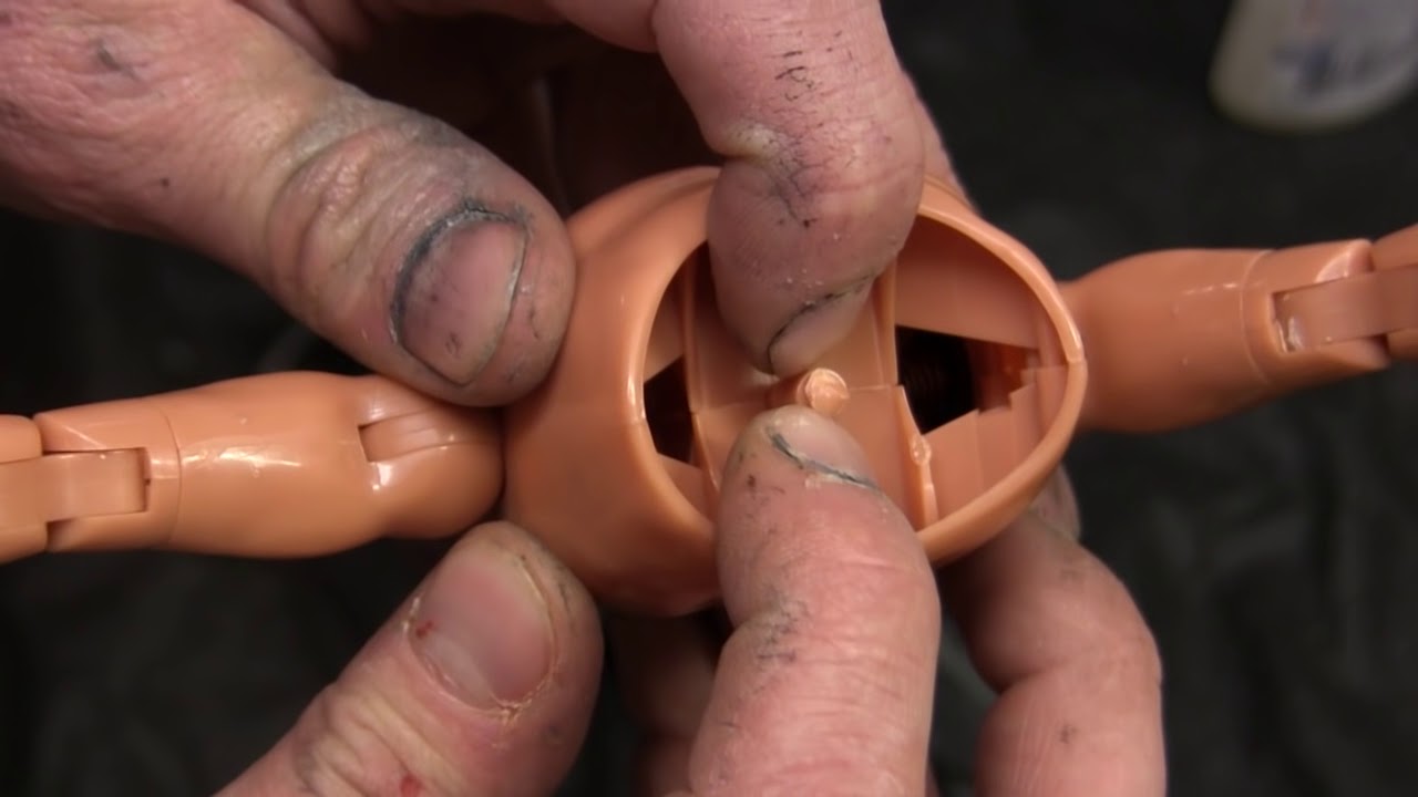 1/6th scale Dragon Action Figure waist repair Tutorial