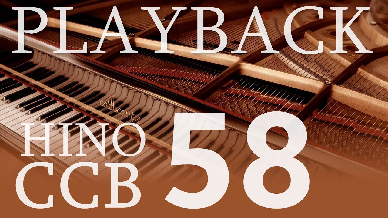 HINO 58 CCB - Sou Crente em Jesus (Playback Piano)