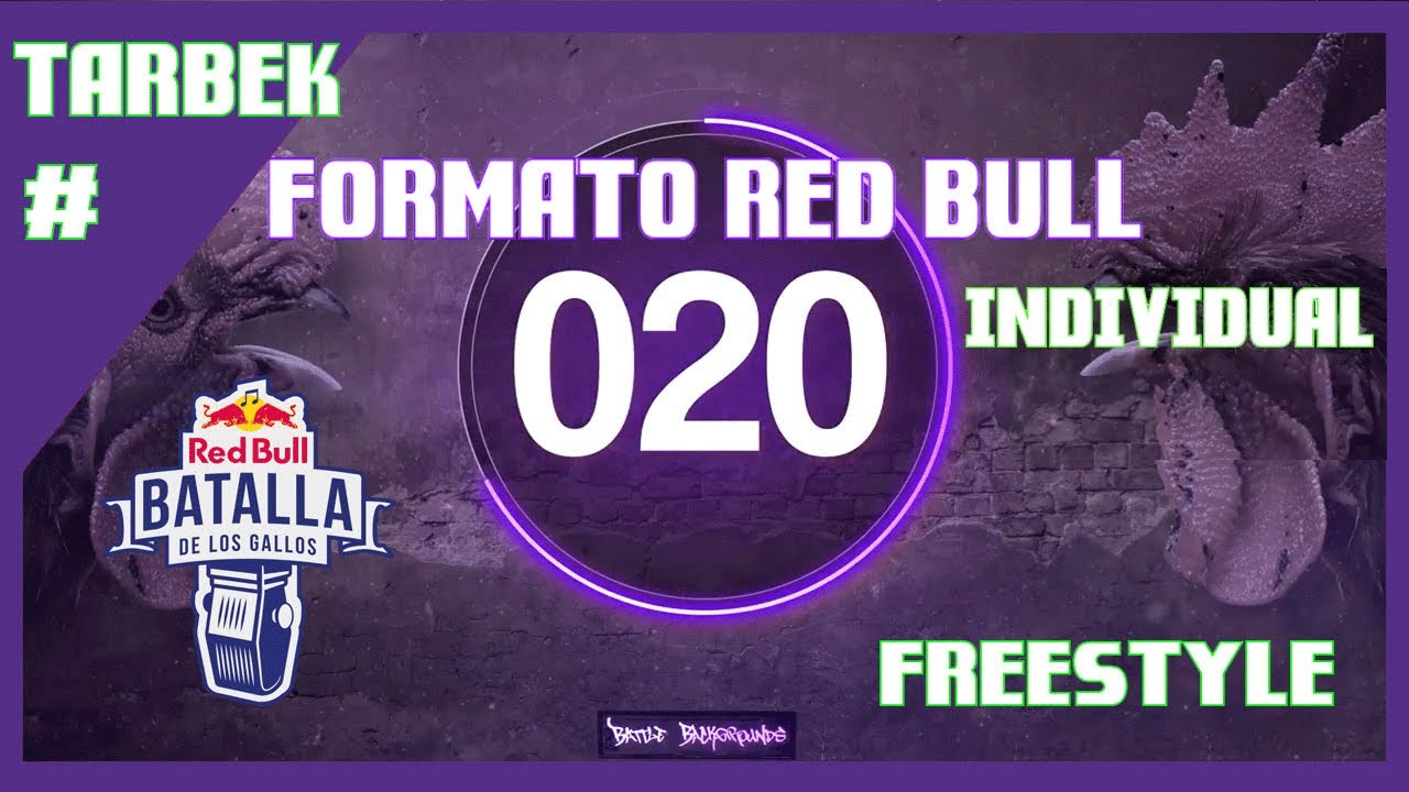 FORMATO RED BULL INDIVIDUAL /ENTRENA TU FREESTYLE🔥/RYZER RAP/