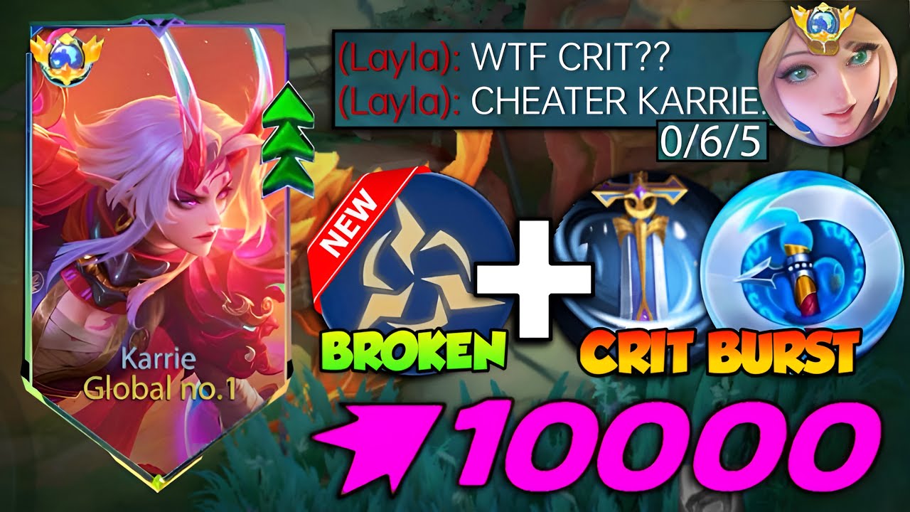 KARRIE НОВАЯ НЕОБЫЧНАЯ СБОРКА С КРИТ-УРОНОМ ОТ 1 УДАРА!🔥 (обязательно попробуйте) KARRIE ЛУЧШАЯ С...