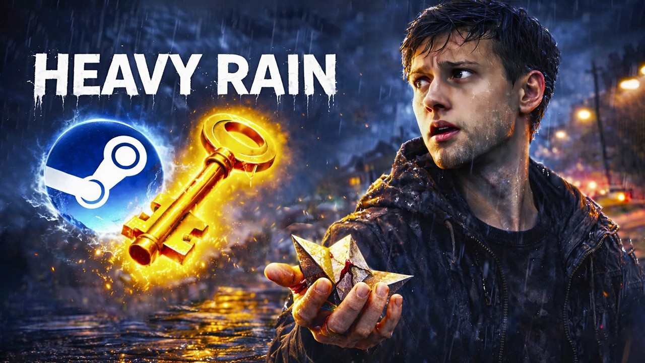 Heavy Rain бесплатно! Раздача Steam-ключей от Lenovo Gaming