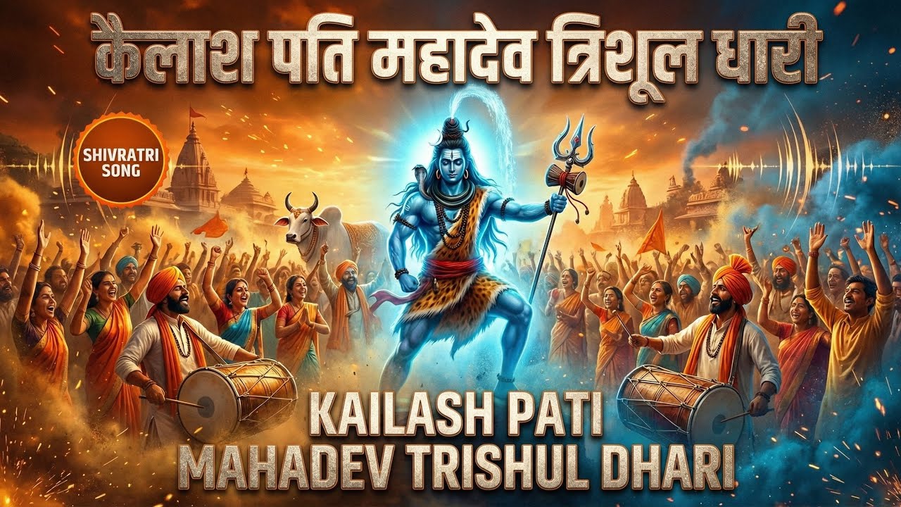 कैलाश पति महादेव त्रिशूल धारी 🔥 बम बम भोले नाथ | भोले चले पार्वती को लेन | Shivratri2026 Viral Song