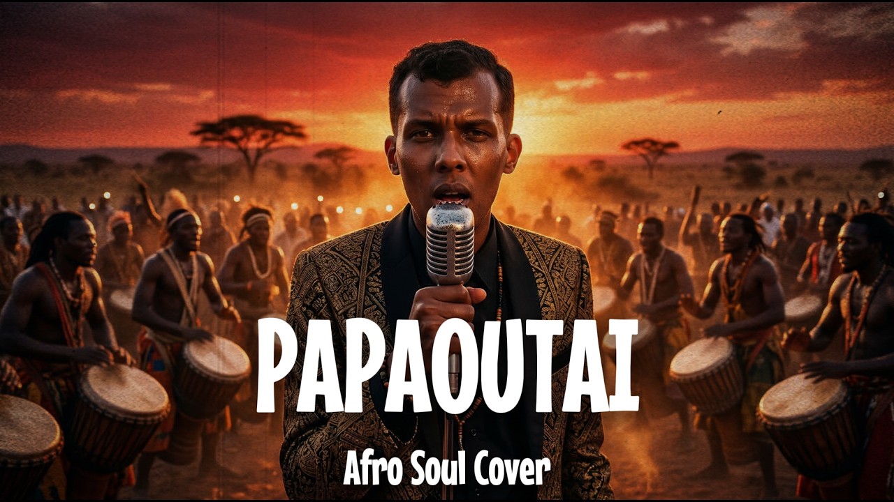 Stromae – Papaoutai | Afro Soul Cover 🌍 Tribal Drums & African Choir