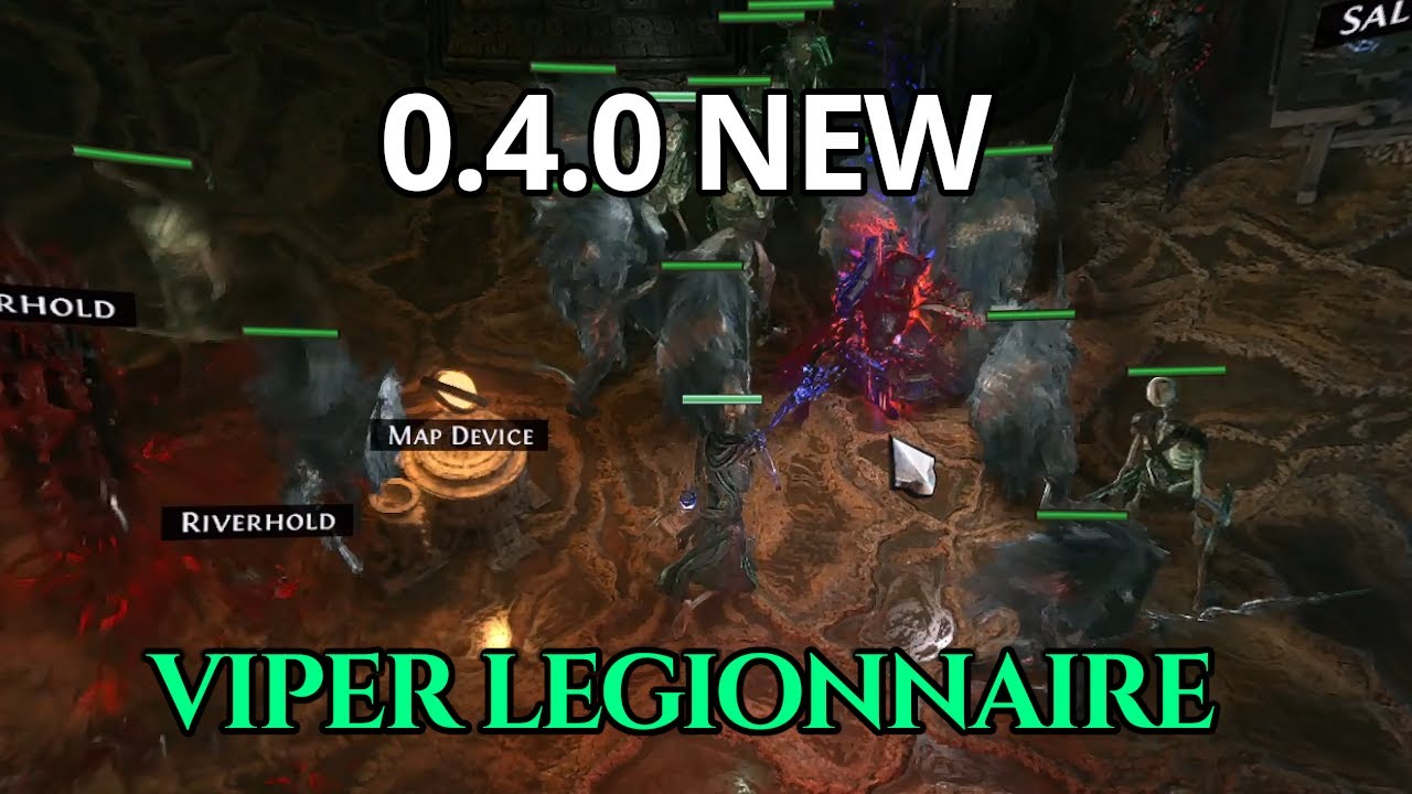 POE2 0.4.0 Newish Spectre - Viper Legionnaire Shield in T15 Endgame