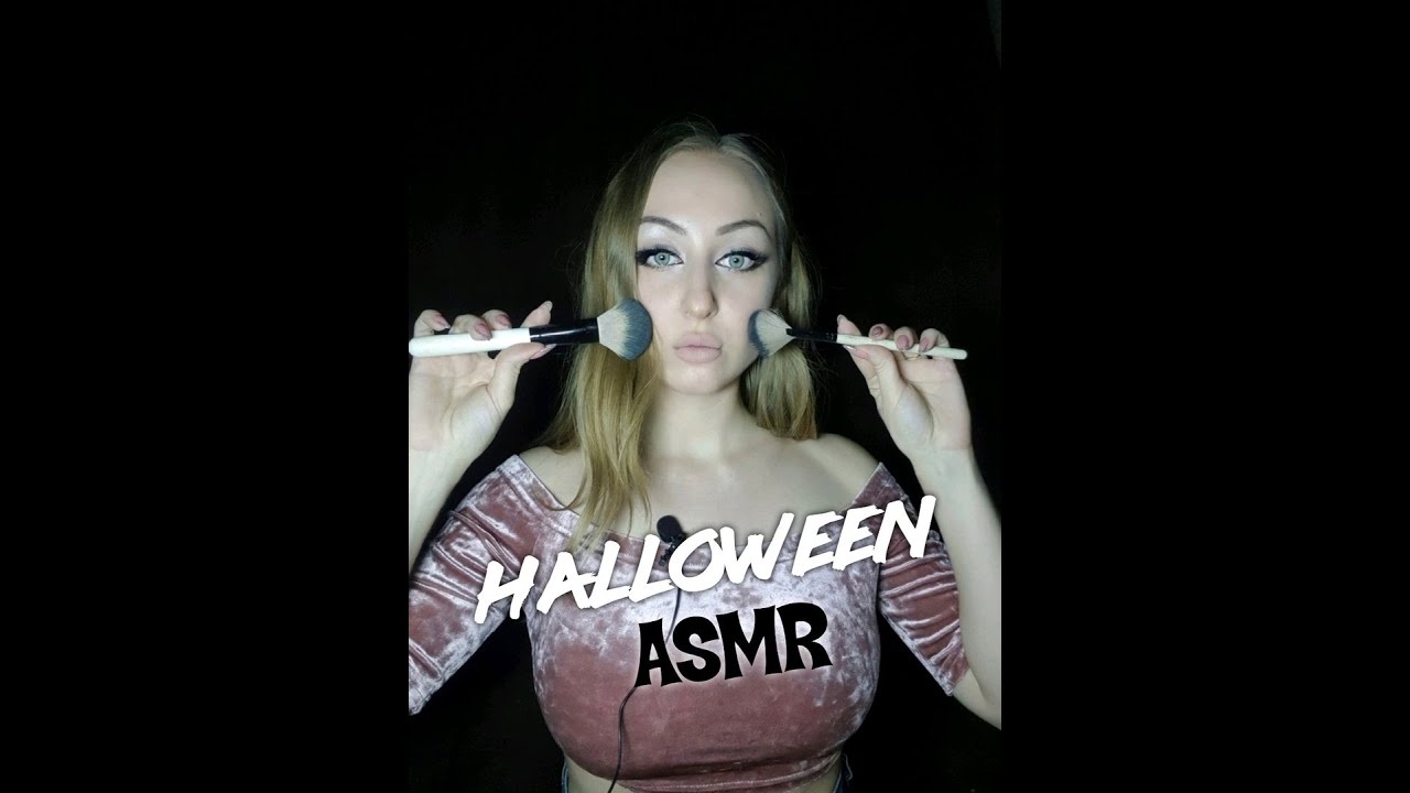 Макияж Halloween / ASMR / Ролевая игра  / АСМР / Makeup / role-playing gameASMR Halloween /