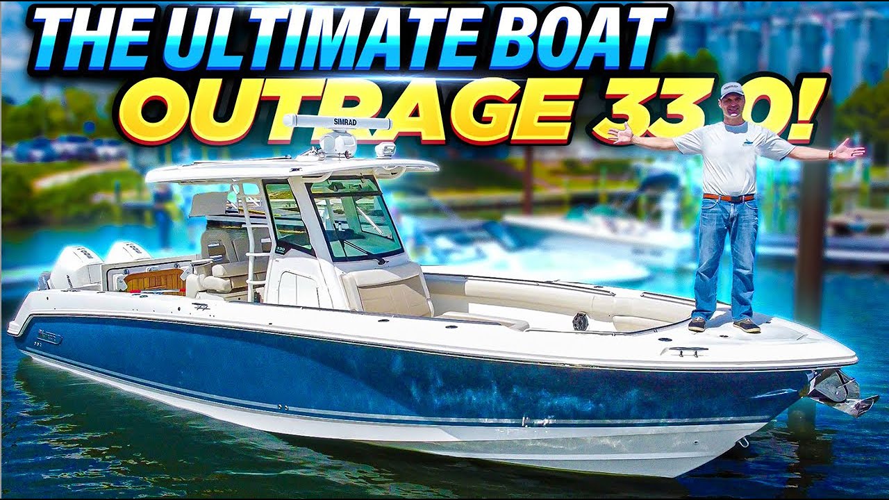 Best Boston Whaler EVER?? 330 Outrage Complete Review, Walkthrough, and Pricing
