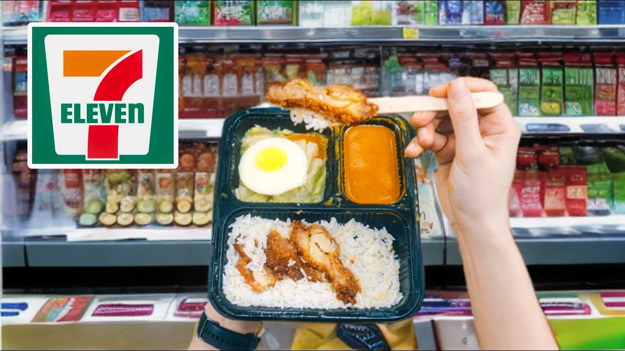 Обеды в 7 Eleven в Сингапуре