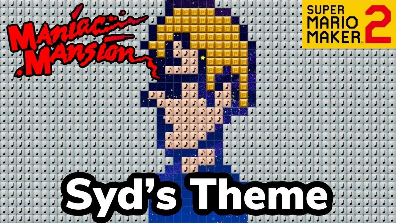 ♪ Maniac Mansion - Syd ♪  (Super Mario Maker 2)