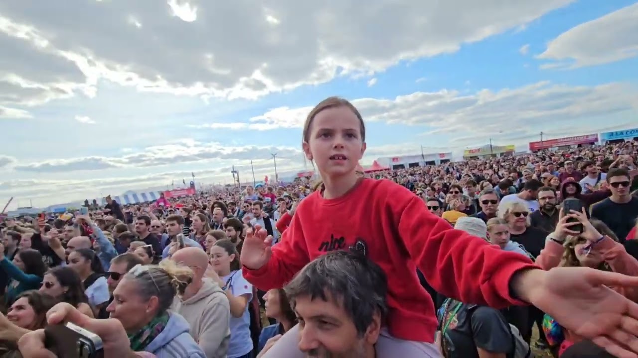 Santa en concert à la Fête de l'Humanité en Septembre 2024