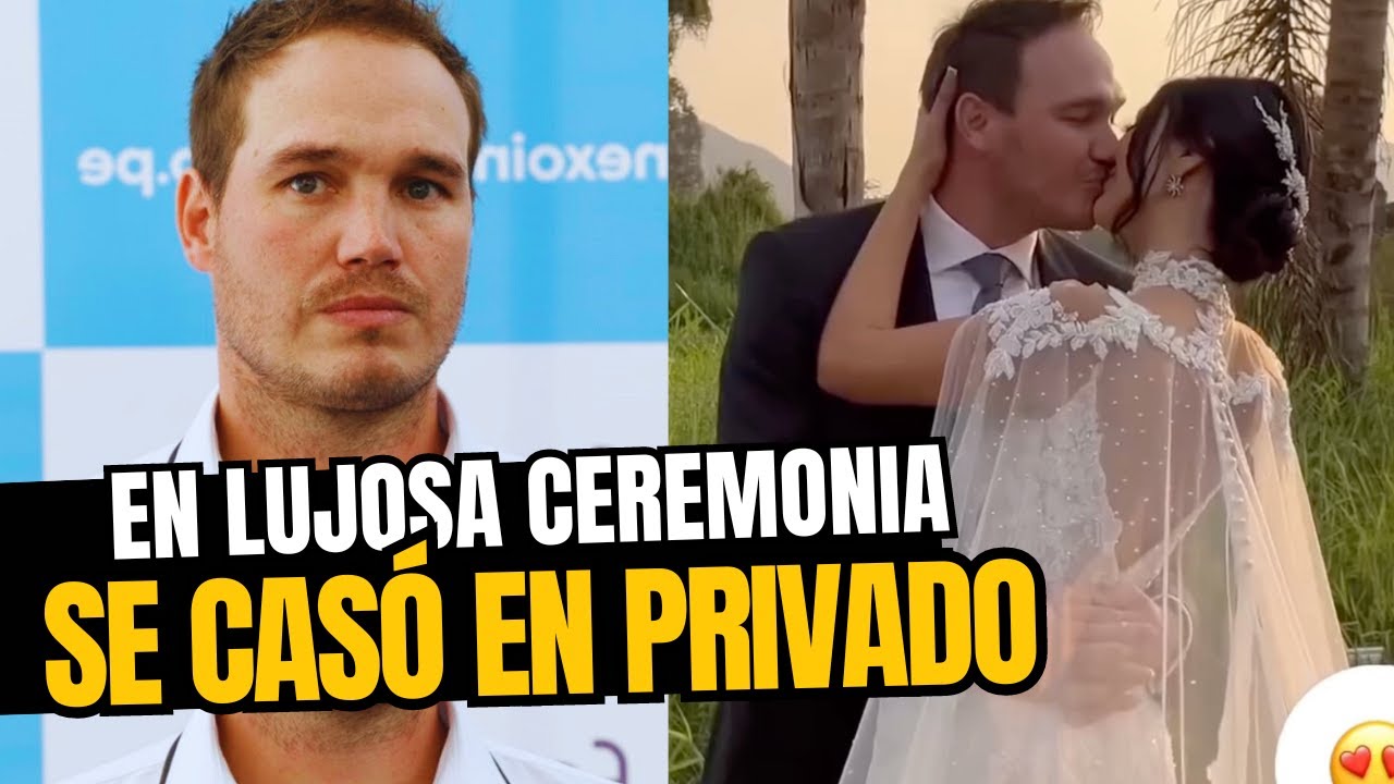 ¡Enterró a Vanessa Terkes! George Forsyth se casó con Sonia La Torre en lujosa ceremonia privada