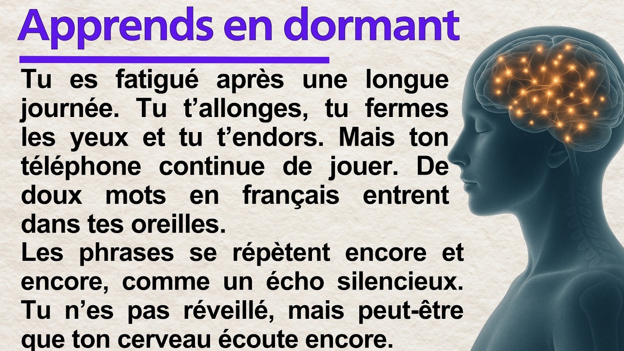 How to Learn French in Your Sleep | French for Beginners with English (A1&ndash;A2) &ndash; Frenchy Tales