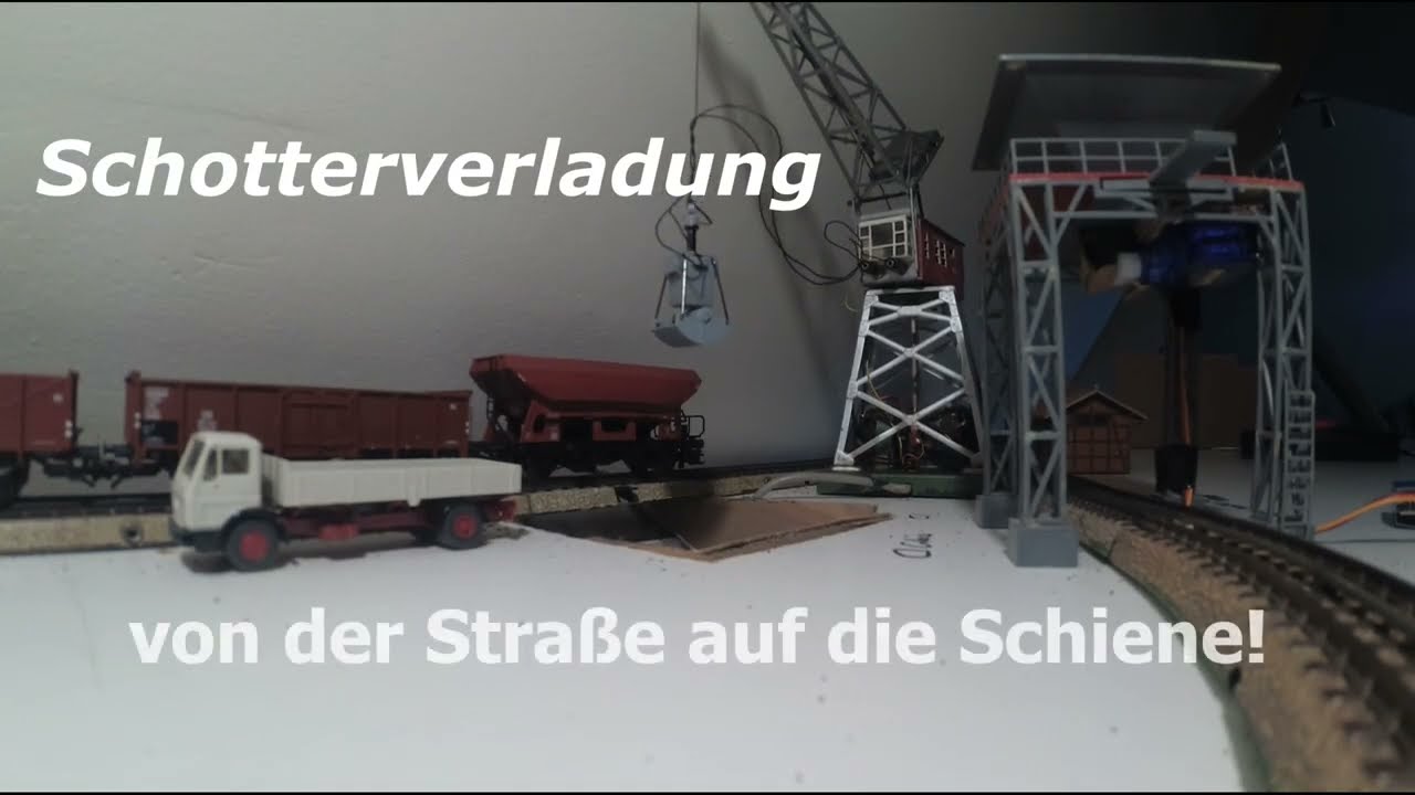 Schotterverladung H0