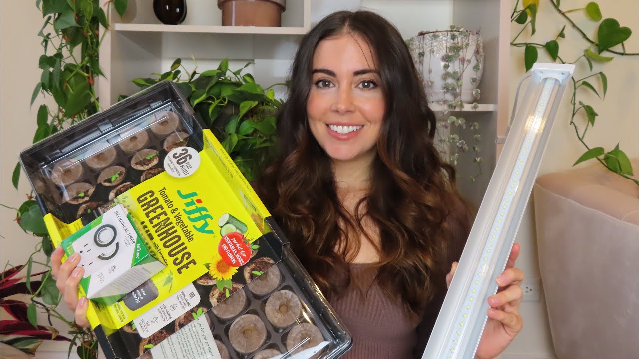 My Simple Seed Starting Setup | Everything I Use to Start Seeds Indoors