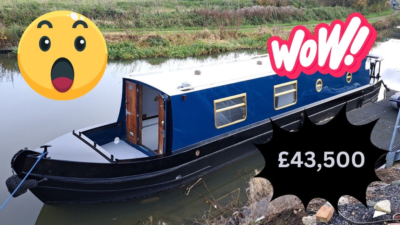 Wow!  Fantastic 2003 40ft Cruiser Stern Narrowboat For Sale
