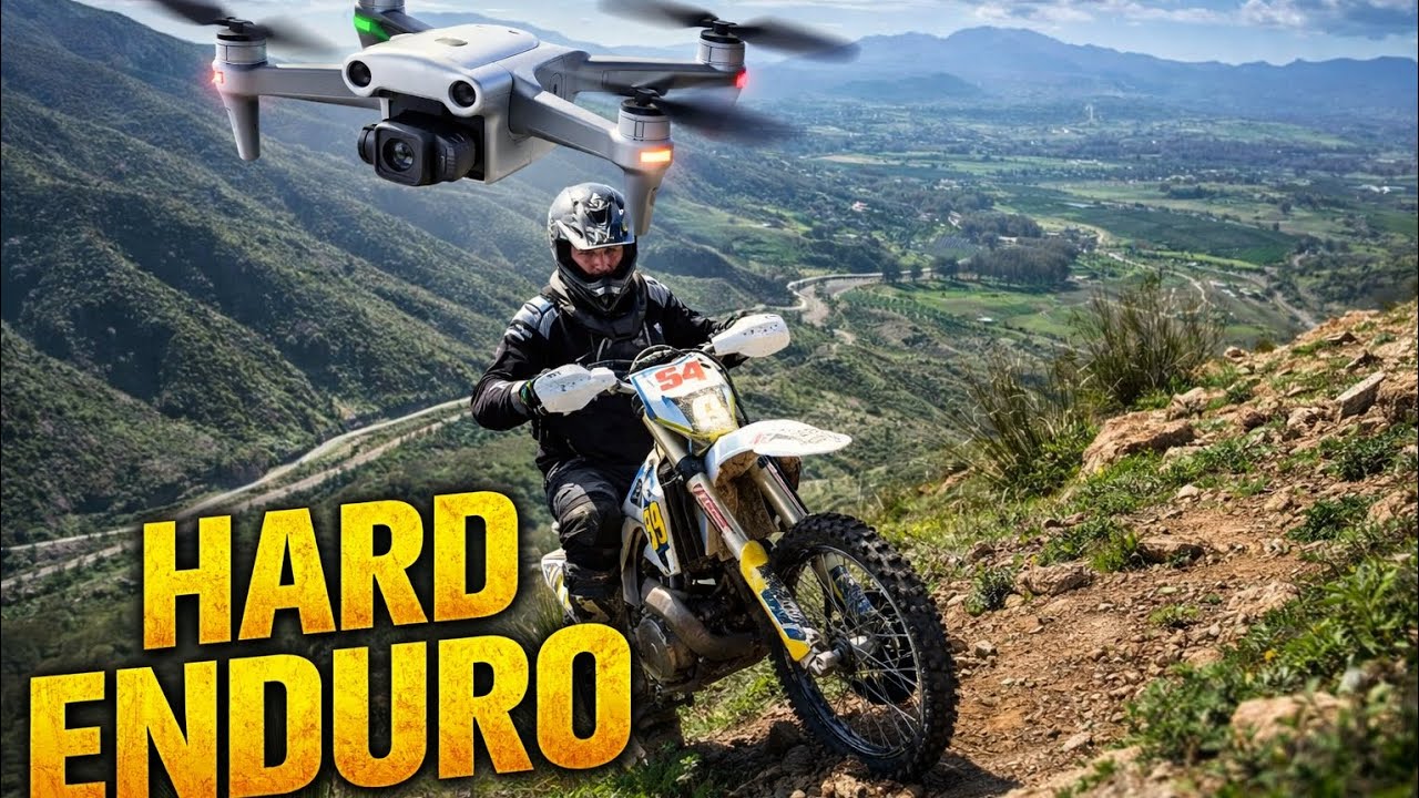 DJI NEO 2 Active Track Follow Hardenduro Malaga Motorcycle 