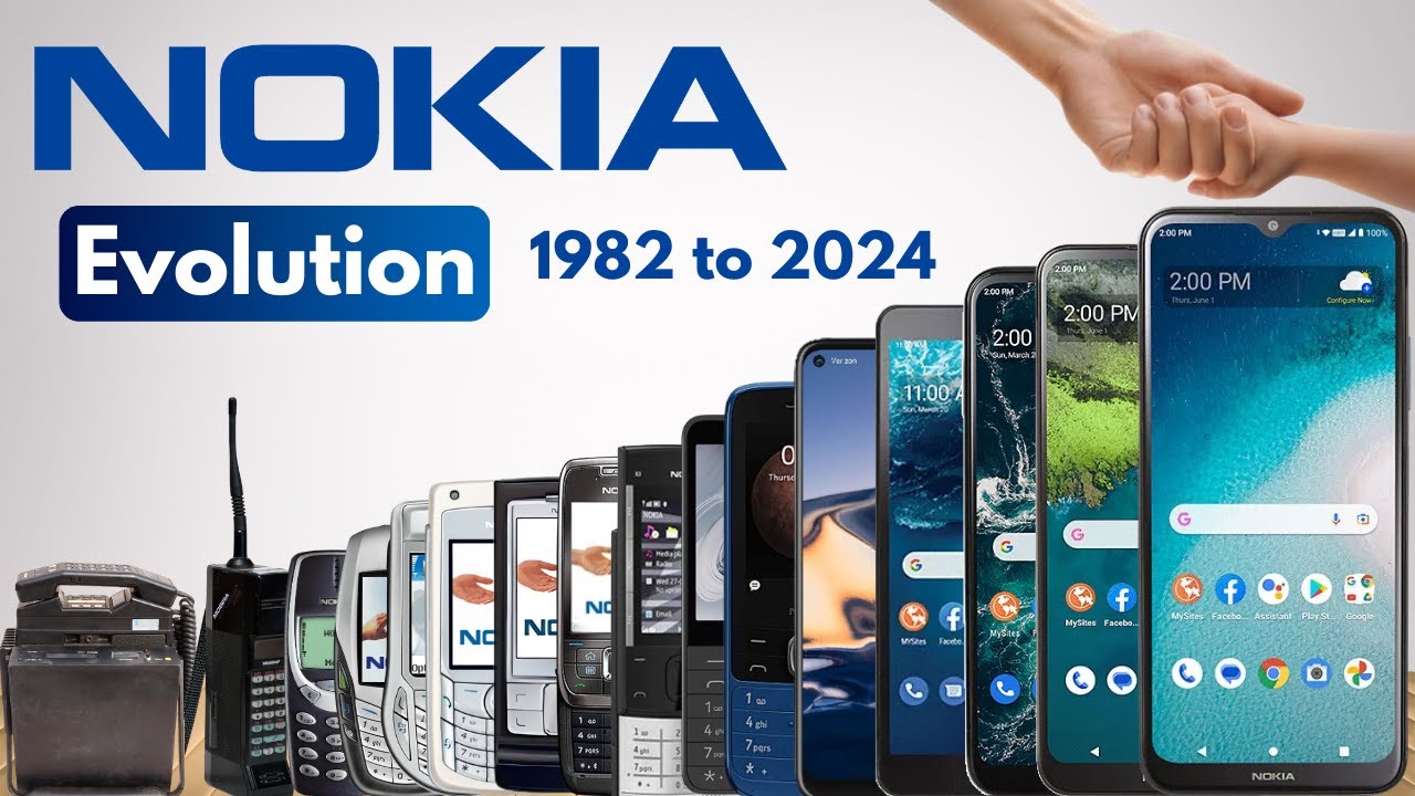Nokia Mobile Evolution: From 1982 Bricks to 2024 Smartphones!