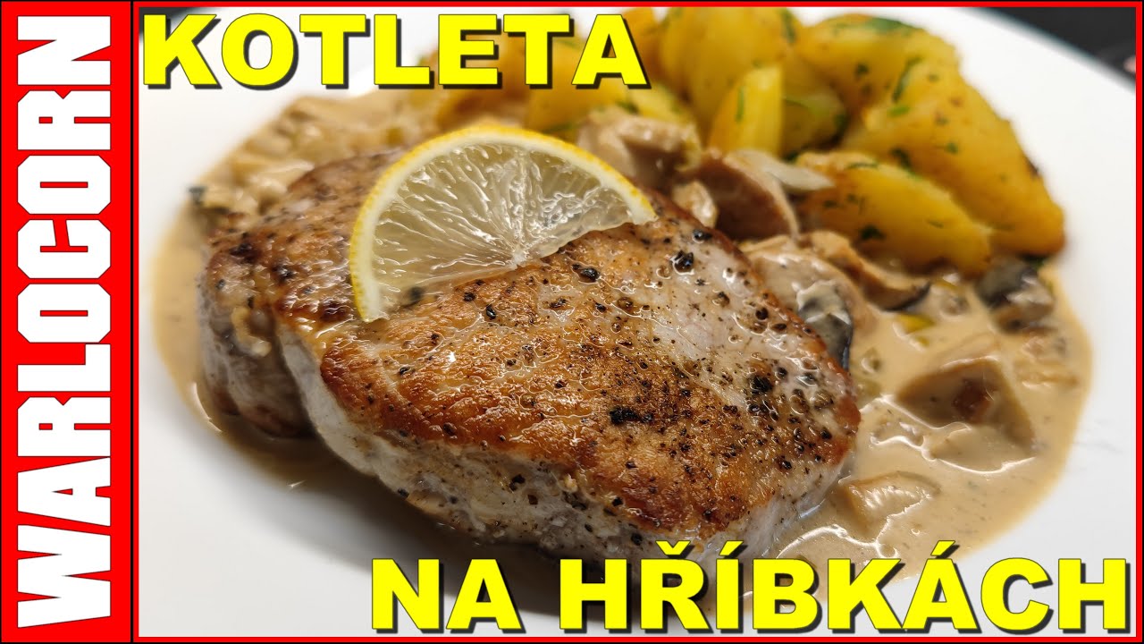 Kotleta na hříbkách