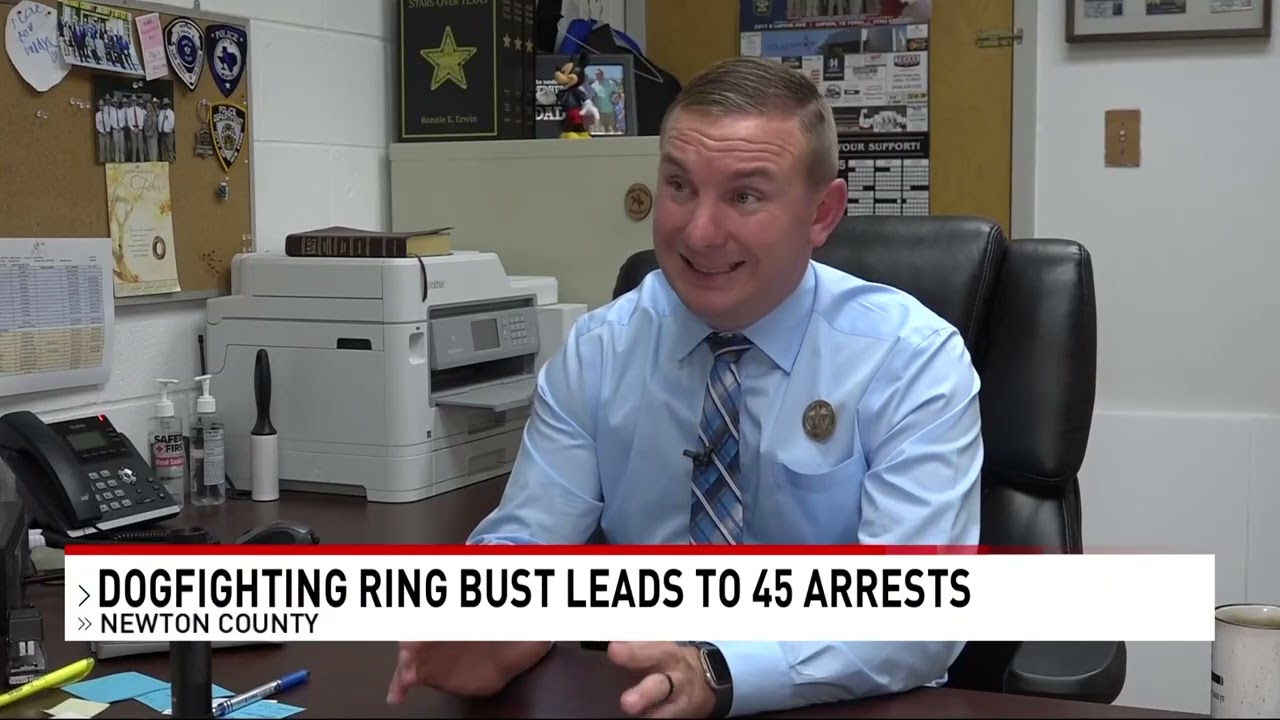 Texas Dogfighting ring busts leads to 45 arrests