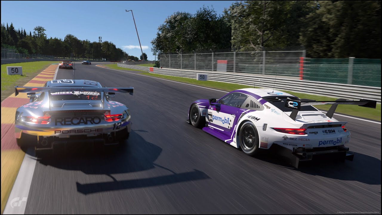 GT7 - Spa Lap guide - Porsche Gr3