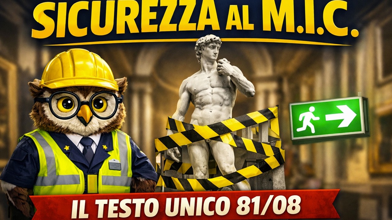 Non solo Musei: DPI, Cantieri e Sicurezza per l'Assistente alla Vigilanza