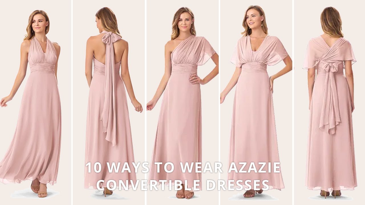 10 WAYS TO WEAR A CONVERTIBLE DRESSES