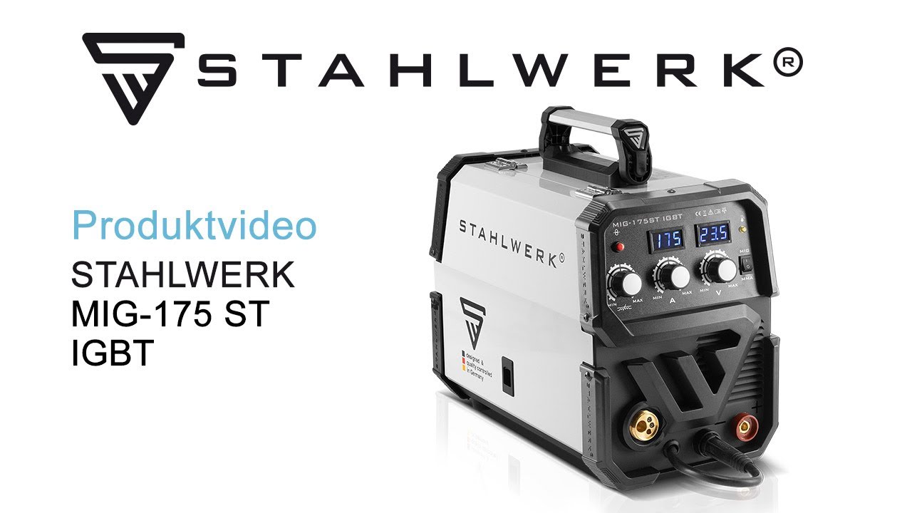 STAHLWERK MIG MAG 175 ST IGBT-Schweißgerät