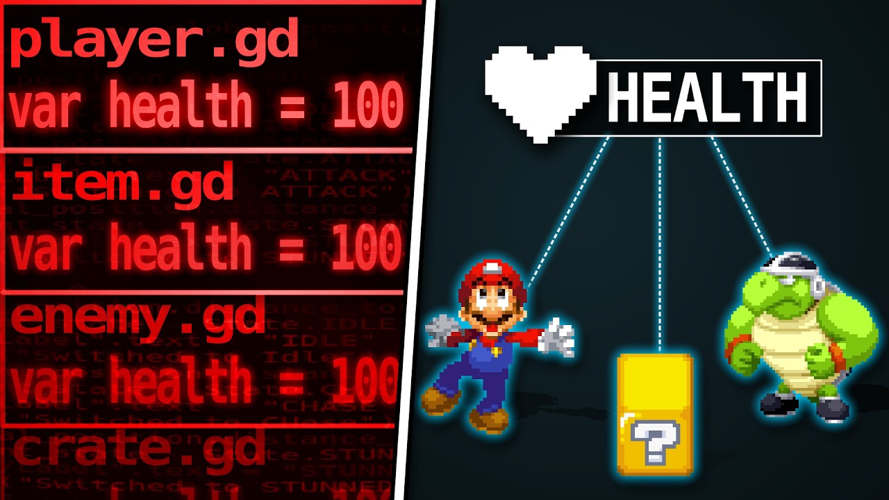 Stop Hardcoding Health (Use Composition in Godot 4)