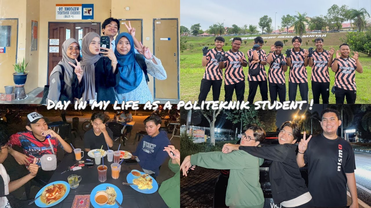 day in my life as a politeknik student