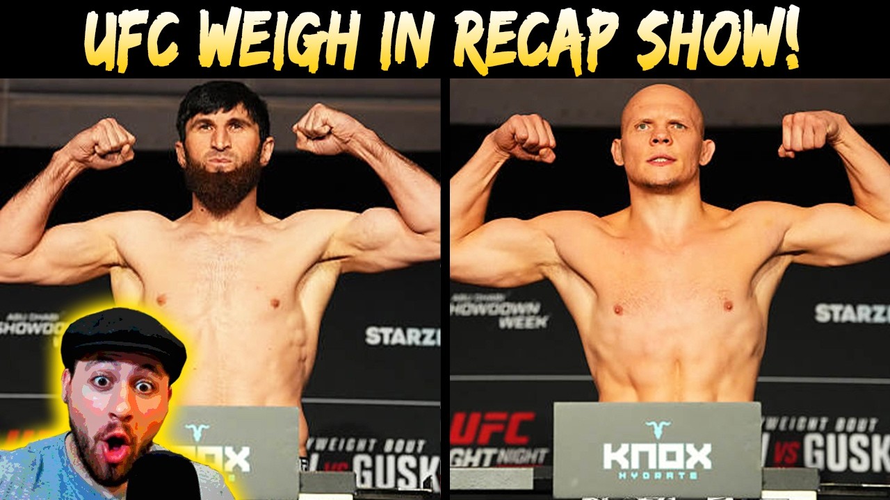 UFC Abu Dhabi: прогнозы на бой Анкалаев &mdash; Гуськов и разбор ставок | Итоги взвешивания