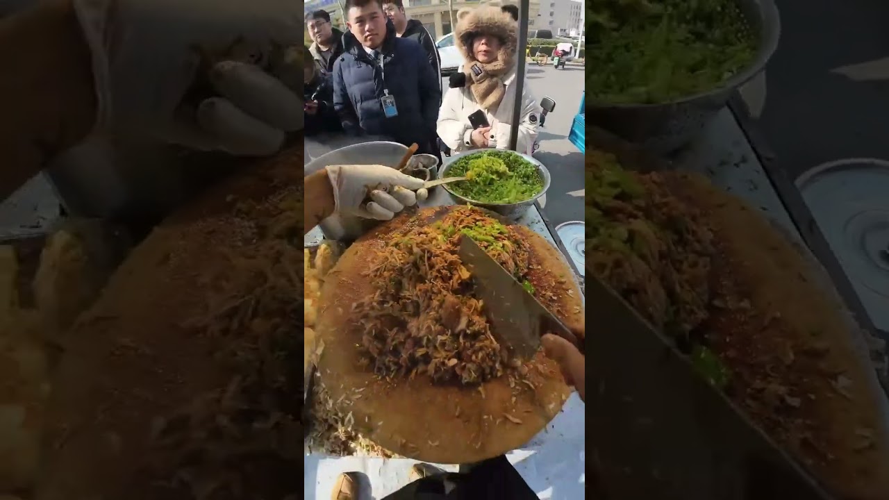 Braised Pork Chinese Burger Super Meat Filled Sandwich Make Money