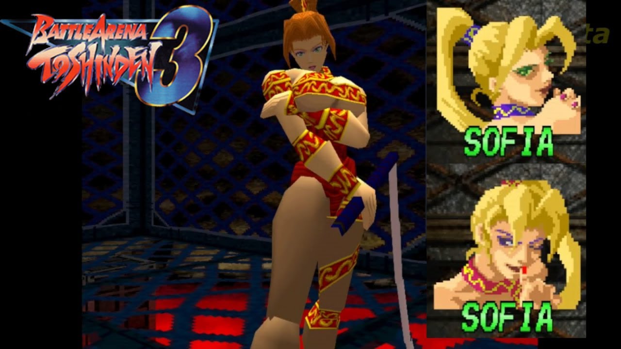 Battle Arena Toshinden 3 - Sofia [PS1 - Sony Playstation]