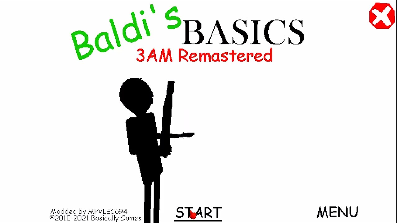 Baldi 3AM Remastered