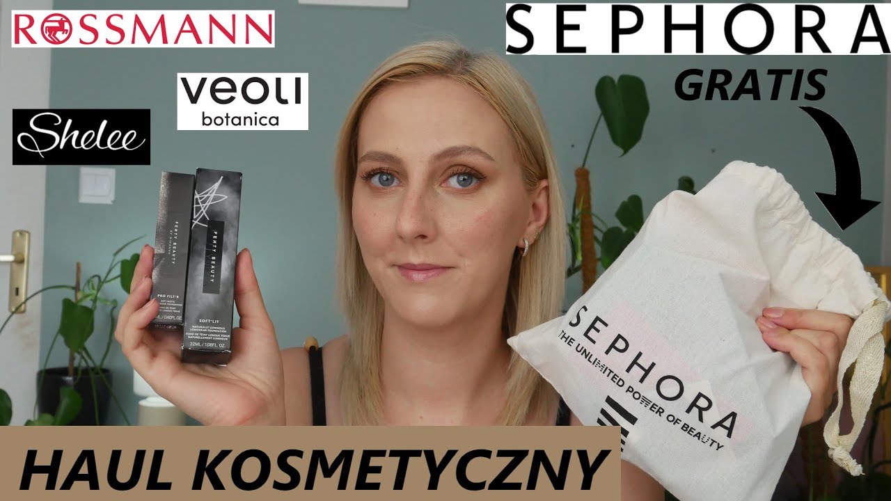 HAUL KOSMETYCZNY🛒 NOWOŚCI FENTY | SPRAWDZONE HITY | ROSSMANN | DARMOWY SEPHORA BOX😊