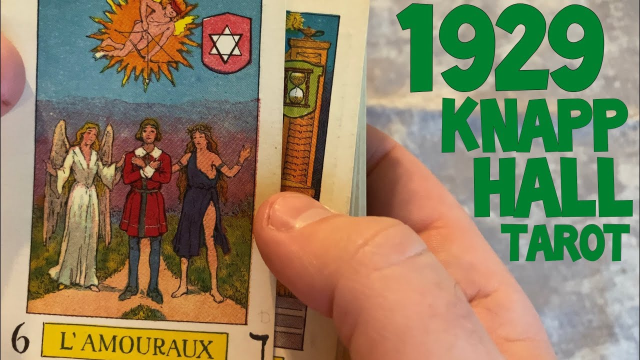 A very special 1929 Knapp-Hall Tarot deck