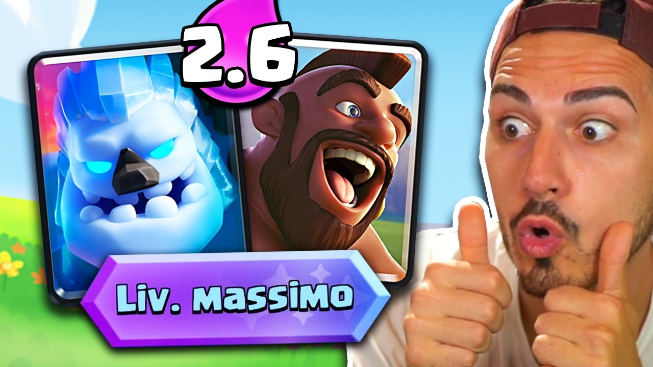 ILLEGALE... FULL MAXO il DECK 2.6 DOMATORE livello 16! 🥳 Clash Royale
