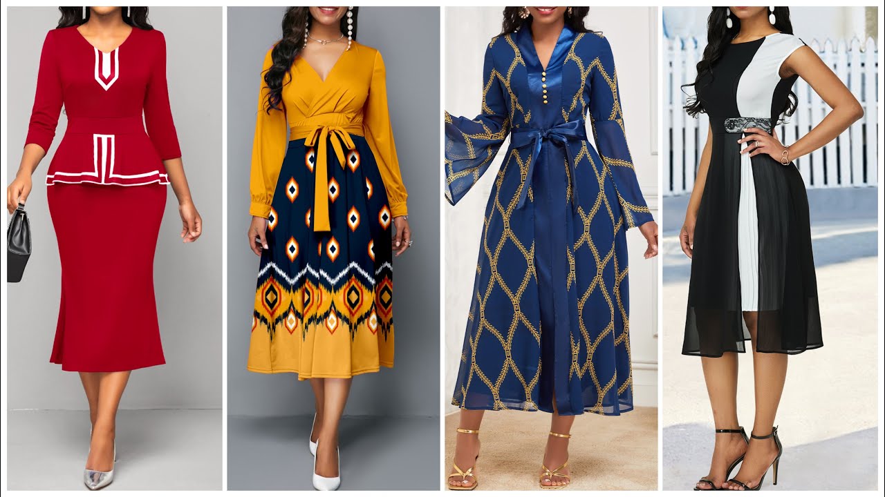 Ideas Fant&aacute;sticas de Vestidos Casuales para Dama te Gustar&aacute;n!