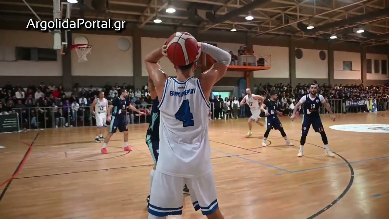 ArgolidaPortal.gr A1 ΕΣΚΑΚ: Διακόπηκε o αγώνας Αργοναύτης BC - Ερμής Κιβερίου BC