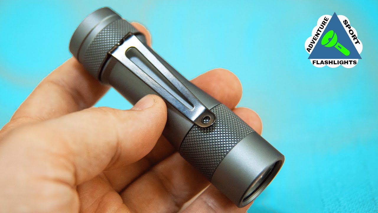 2800 Lumen Everyday Carry Flashlight. TLF, BLF, Luminitop FW3A