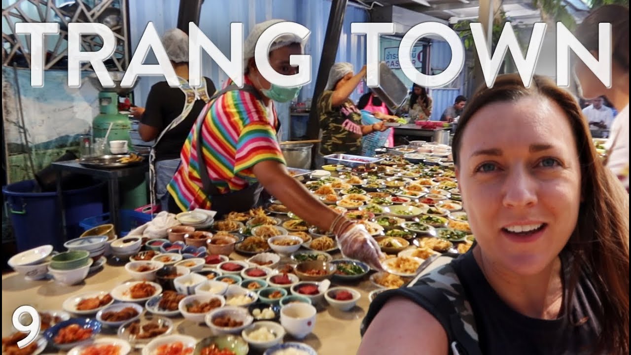 Trang Town, Thailand 🇹🇭Cinta Garden Night Market / South East Asia On A Budget / Day 9 of 31