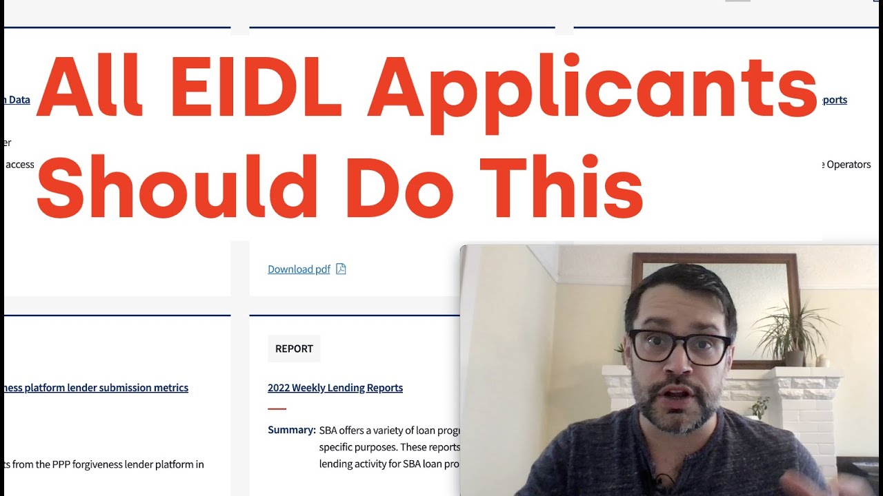 All EIDL Recipients Should Do This | Watch BEFORE Sunday