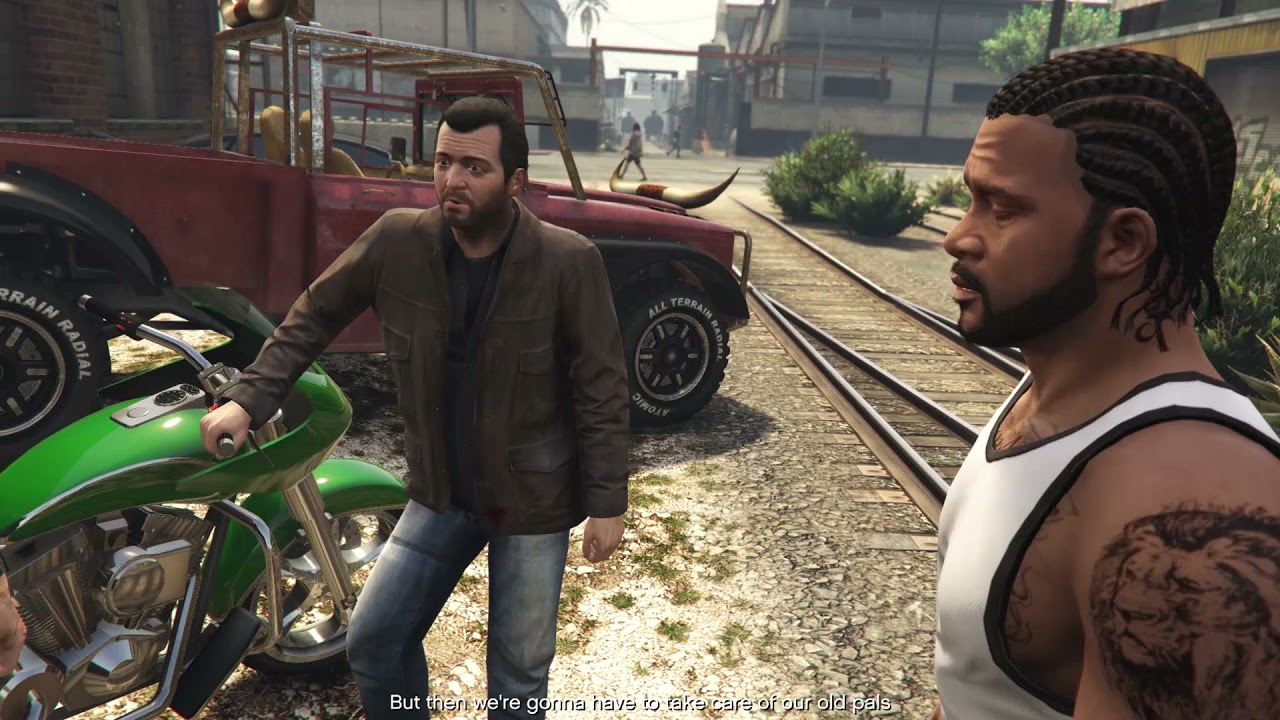 Playing The Third Way On The PS5 (GTA 5)