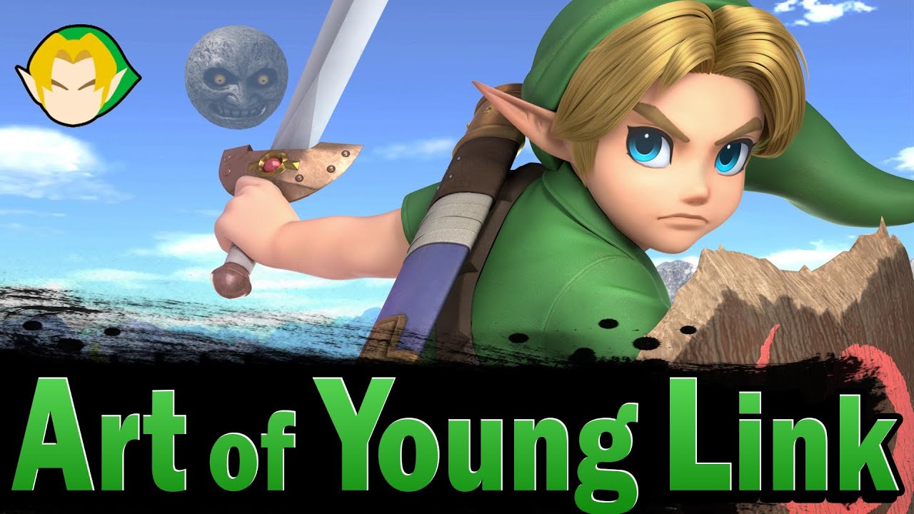 Smash Ultimate: Искусство молодого Линка