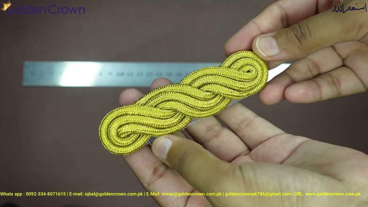 Military Shoulder Cord Gold Army Navy shoulder Board, Wholesale Army Shoulder Epaulets Suppliers