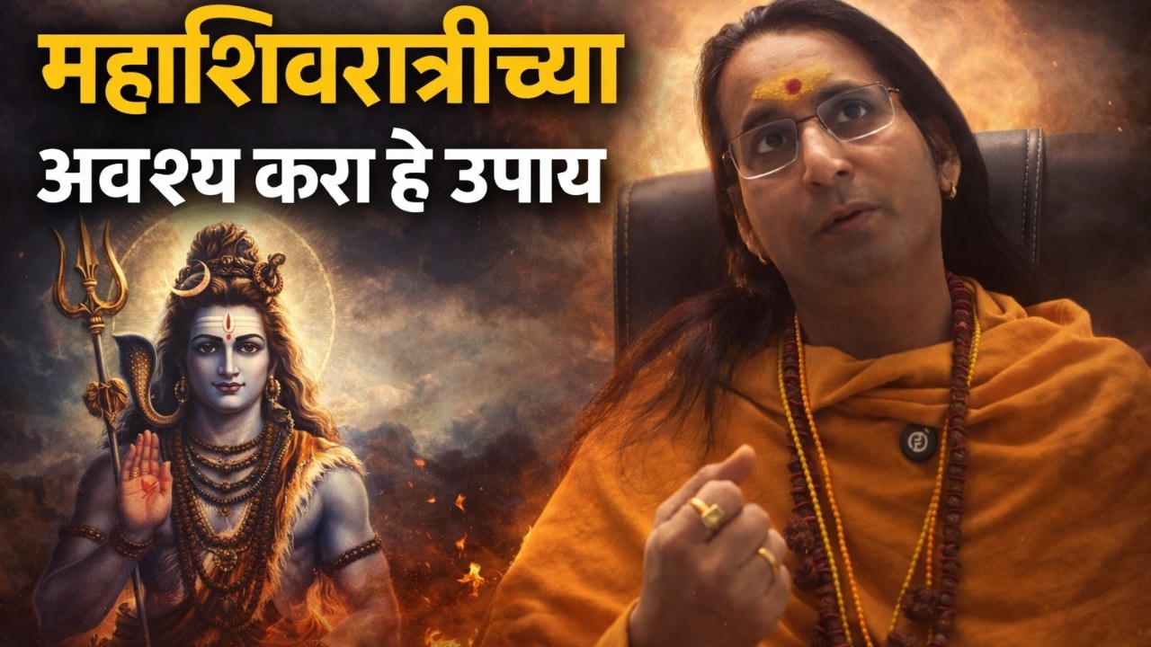 महाशिवरात्रीचा महाउपाय | दारिद्र्य नाश आणि धनवृद्धी | यश आणि सौख्यासाठी अचूक उपाय #mahashivratri