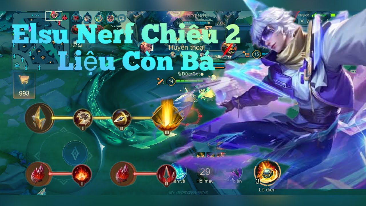 Test phù hiệu tháp quang minh cho vị tướng elsu