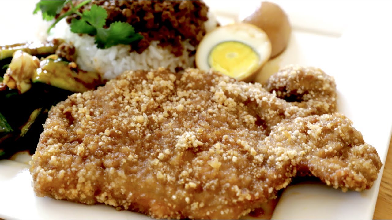 Taiwanese Fried Pork Chops | 台式炸豬排 : 巳經傳了第三代! 酥脆不油膩, 教你1吋厚的豬排怎麼炸, 跟著我做真的很簡單喲！