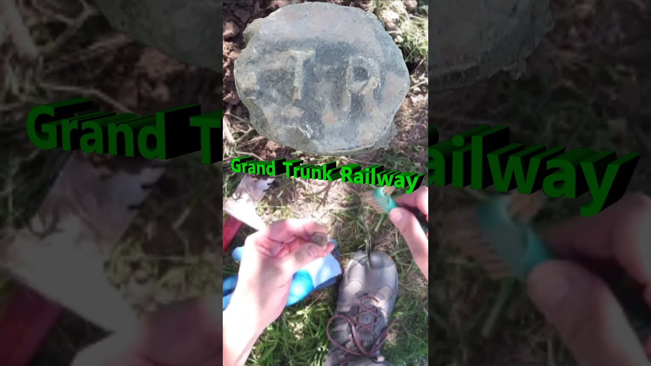 Grand Trunk Railway Lead Bale Seal Relic Metal Detecting