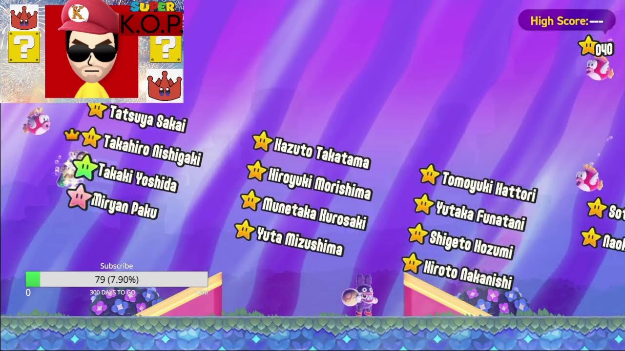 Trying to beat Mario wonder use 2 players at once part 7 The Finale